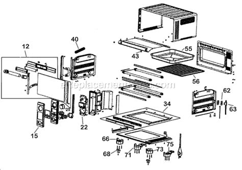 It indicates, "Click to perform a search". . Breville smart oven parts diagram